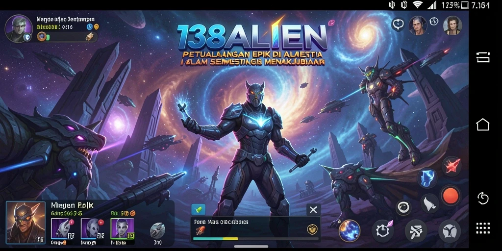 Tampilan gameplay RPG yang seru dan menakjubkan di 138ALIEN.
