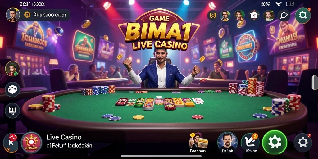 Screenshot gameplay live yang mengasyikkan di BIMA11.