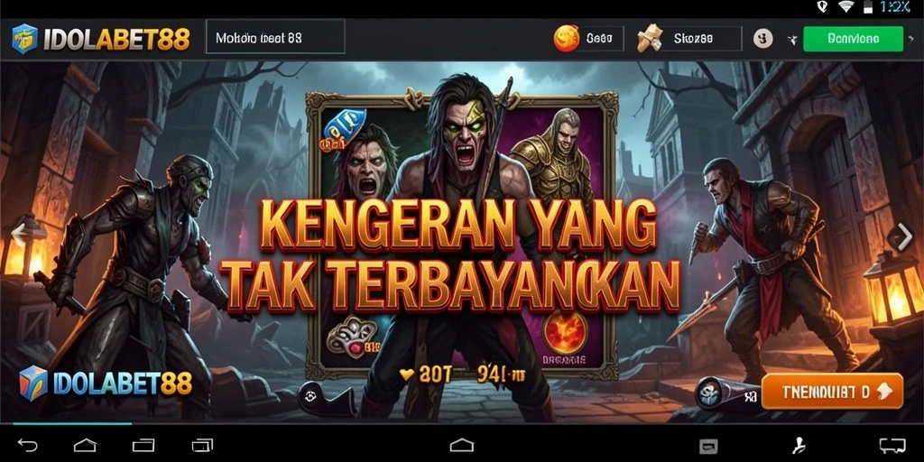 Gameplay menegangkan di dunia Horror yang mencekam.