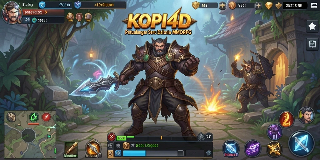 Tampilan menakjubkan dari gameplay KOPI4D yang penuh aksi.