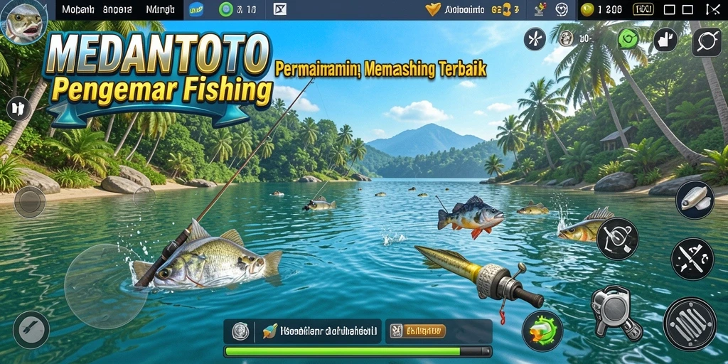 Tangkapan ikan besar dalam gameplay MEDANTOTO yang seru.
