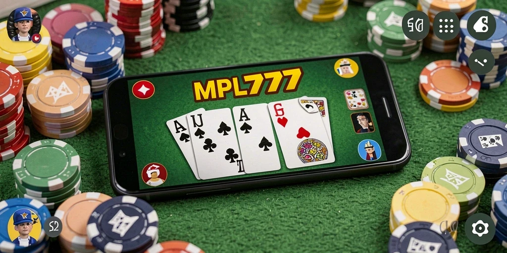 Tampilan gameplay Gaple MPL777 yang seru dan interaktif.