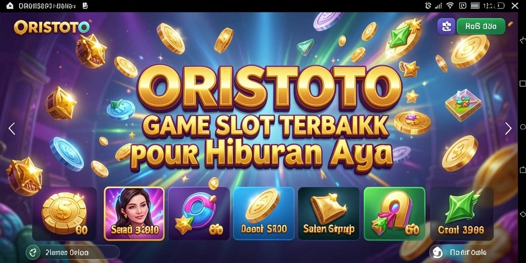 Screenshot gameplay ORISTOTO yang menampilkan putaran slot yang menarik.