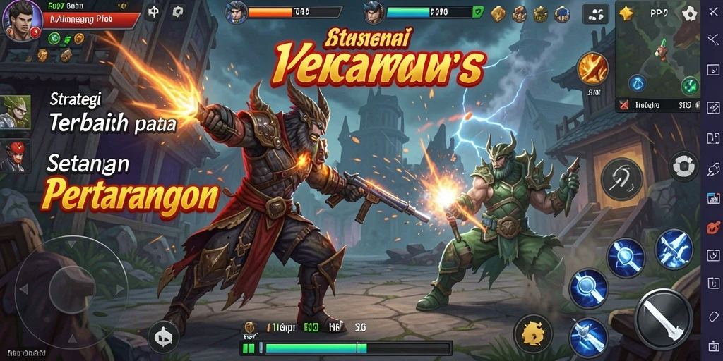 Menampilkan gameplay strategi yang mendebarkan di PP7.