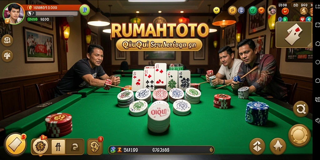 Tampilan gameplay RUMAHTOTO yang menegangkan dan interaktif.