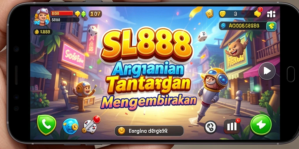 Screenshot gameplay SL888 dengan grafis yang menarik dan penuh tantangan.