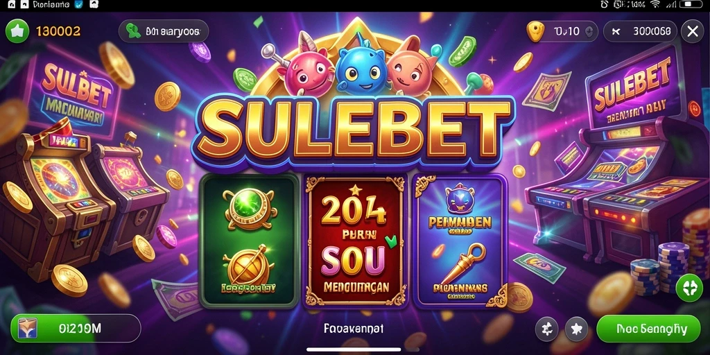 Tampilan gameplay menarik dari SULEBET dengan fitur Slot.
